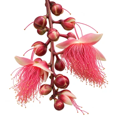 Barringtonia racemosa flower