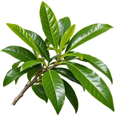 Elaeocarpus sphaericus leaves