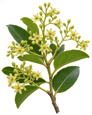 Elaeodendron paniculatum flower