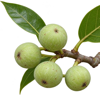 Ficus nervosa fruit / seeds