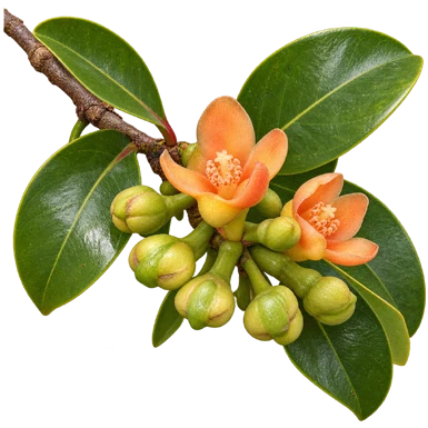 Garcinia gummi-gutta flower