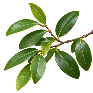 Garcinia indica leaves