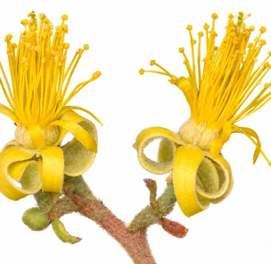 Grewia flavescens flower