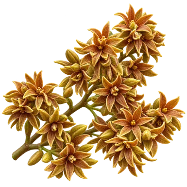 Pterygota alata flower