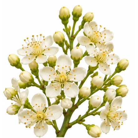 Pyrus pashia flower