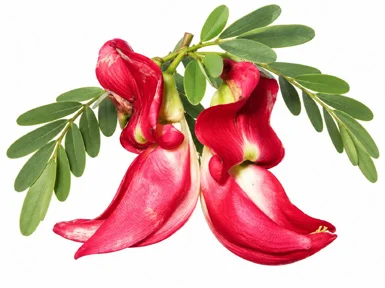 Sesbania grandiflora flower